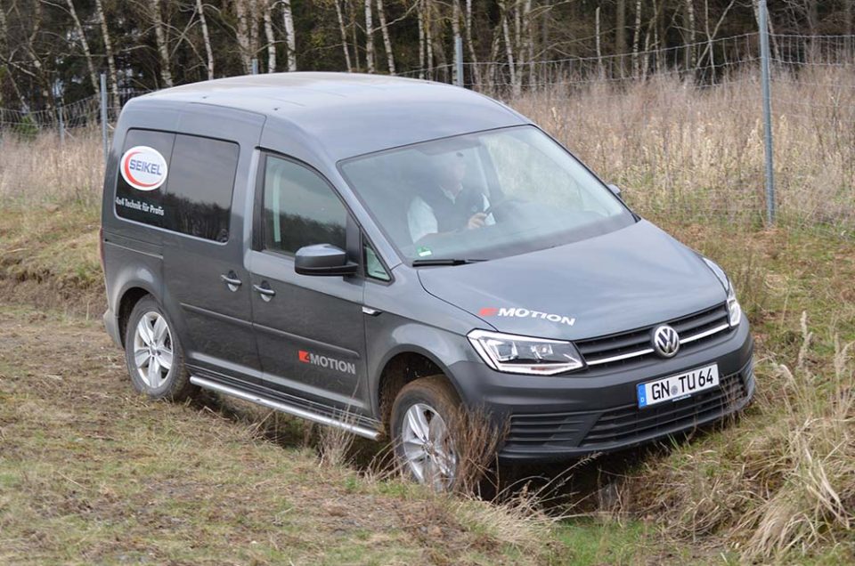 VW Caddy als Offroader