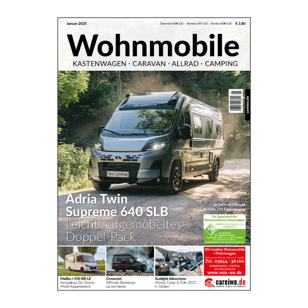 Wohnmobile - Ausgabe 01 / 2025